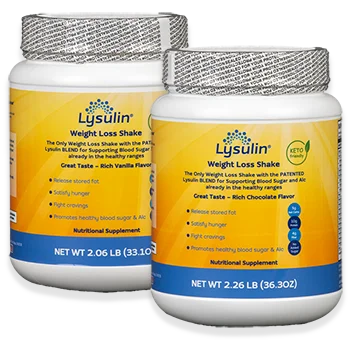 Lysulin Weight Loss Shakes And Blood Glucose Support